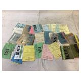 Vintage Hunting Licenses