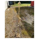 Gold Tone Floor Lamp