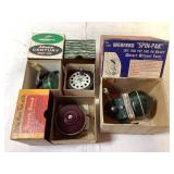 Fishing Reels in Boxes