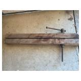 Large Wooden Vice