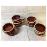 Hull Brown Drip Bowls