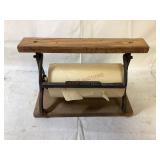 Vintage Country Store Style Paper Towel Cutter