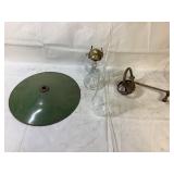 Vintage Oil Lantern, Gas Light Fixture & More