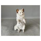 Folk Art Chalkware Dog Bank