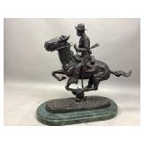 Bronze Sculpture "Trooper of the Plains"
