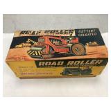 1950ï¿½s Showa Road Roller Tin Toy & Box