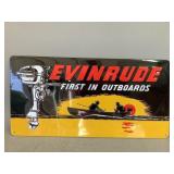 Evinrude Tin Sign