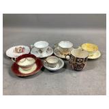 Miscellaneous Teacups and Saucers