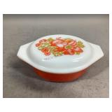 Pyrex Orange Fiesta Casserole Dish