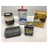 Miscellaneous Vintage Advertising Tins