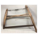 Antique Cross Cut Bow Saw