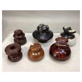 Assorted Vintage Porcelain Electric Insulators