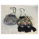 Genie and Mary Frances Beaded Purses