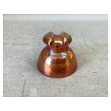 Orange Pyrex Glass Insulator