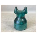 Blue Hemingray Glass Insulator
