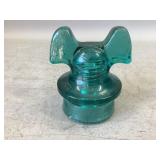 Blue Hemingra Glass Insulator