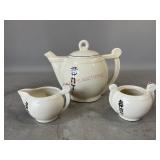 Porcelain Asian Tea Set