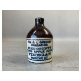 O.L. Gregory Vinegar Co. Miniature Stone Jug