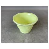 Custard Glass Uranium Bowl
