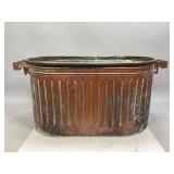 Antique Copper Wash Tub