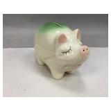 Vintage American Bisque "Snooty Pig" Piggy Bank