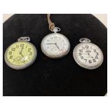 Vintage Waltham, Gotham & Marcel Pocket Watches