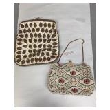 Two Vintage Beaded Handbags