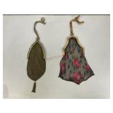 Two Vintage Whiting & Davis Mesh Evening Purses