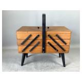 Mid Century Modern Sewing Box