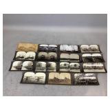Military Stereoview Cards Assortment