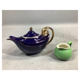Hall Teapot and Creamer