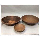 Primitive Wooden Bowls