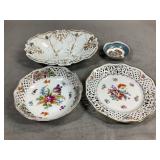 Porcelain Decorative Plates and Bowls