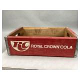 Vintage RC Cola Wooden Crate Youngstown OH
