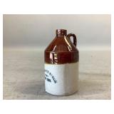 Old Private Stock Miniature Stoneware Jug