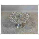 Clear Glass Cake Stand