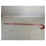Red Glass Cane