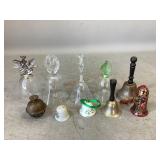 Glass and Metal Bell Assortment