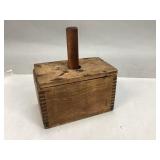 Antique Wooden Butter Mold