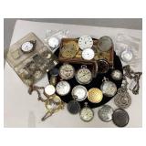 Miscellaneous Pocket Watch & Wrist Watch Pieces