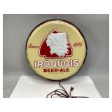 Iroquois Light Up Beer Sign Buffalo NY