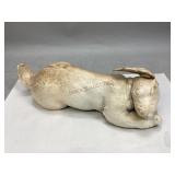 Ceramic Sleeping Rabbit