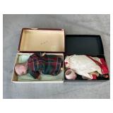 Antique Composite Dolls with Ceramic Heads