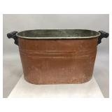 Antique Copper Wash Tub