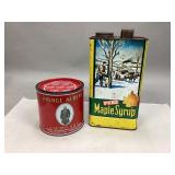 Vintage Tobacco & Syrup Tins