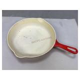 Griswold Red & Cream Enamel Coated Cast Iron
