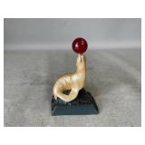 Sea Lion with Ball Figurine