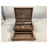 Miscellaneous Silver Plate Cutlery and Case
