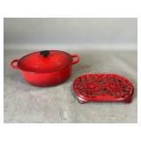 Le Creuset Dutch Oven and Griddle