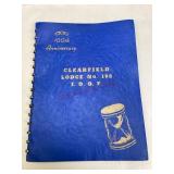 1946 Clearfield Pa Odd Fellows Anniversary Book